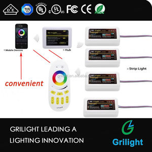 กล่องควบคุมไฟ LED แบบ Wifi Zigbee 20 30 เมตร ของจีน รองรับ ABS Wifi DC5V  ควบคุมไฟ LED RGB ผ่าน Wifi - Product Image 5