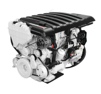 Motor Diésel Marino SCDC Cummis Mercury MerCruiser QSD4.2ES270 de 270 HP con Transmisión Bravo II, Motor Intraborda de Riel Común para Embarcaciones