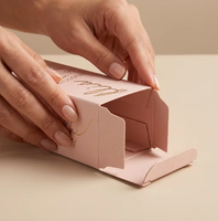 Caja de Embalaje Cosmética de Cartón Ecológica y Sostenible de Forma Cuadrada de Lujo, Precio de Fábrica, para Regalos, Cuidado de la Piel y Productos de Belleza