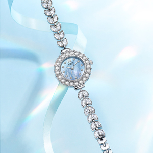 Reloj de Cuarzo con Logotipo Personalizado OEM, Relojes de Pulsera de Lujo con Diseño de Sirena para <span class=keywords><strong>Mujer</strong></span>, Reloj de Pulsera para <span class=keywords><strong>Mujer</strong></span>, Venta al por Mayor de Fábrica, Reloj Impermeable - Product Image 2