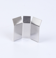 Supports de carrelage en acier inoxydable, style bobine industrielle, pour murs de fond en marbre et pierre, à point de fixation courbé
