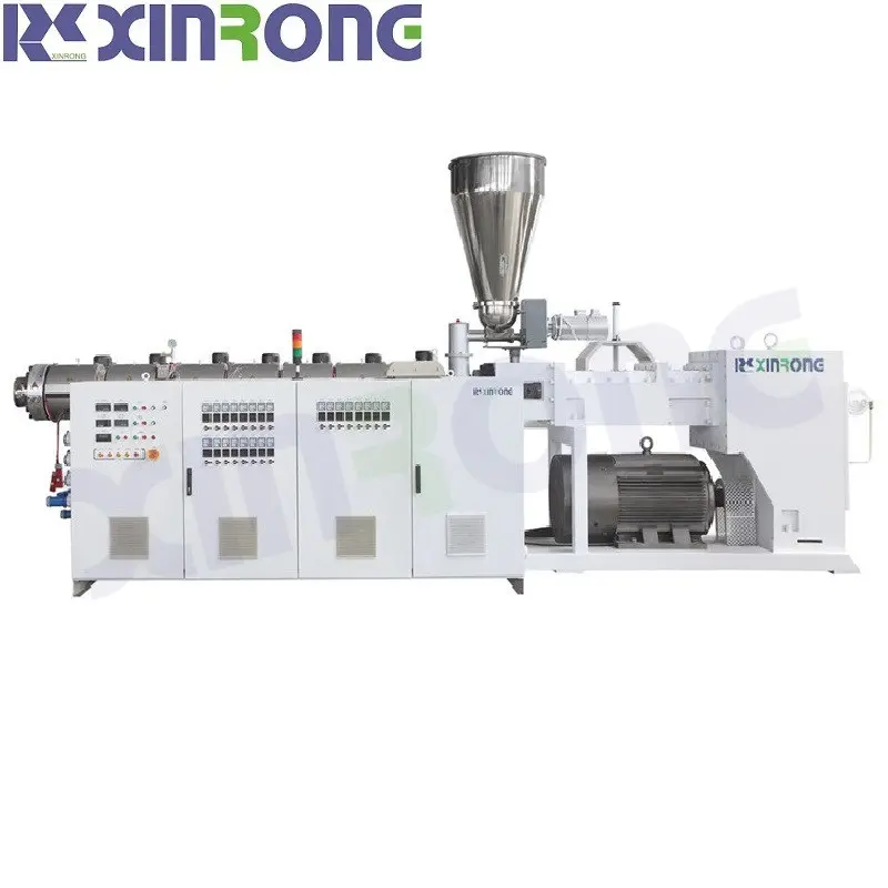 good quality pvco pipe extrusion machine MRS500 opvc pipe making extrusion line