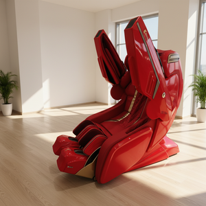 Système de fauteuil de <span class=keywords><strong>massage</strong></span> électrique <span class=keywords><strong>royal</strong></span> de luxe haut de gamme pliable à gravité zéro robotisé 4D avancé avec 12 modes infrarouges - Product Image 1