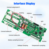 BMS LiFePO4 16S 100A 48V avec communication CAN Bus pour stockage d'énergie domestique intelligent et systèmes solaires photovoltaïques