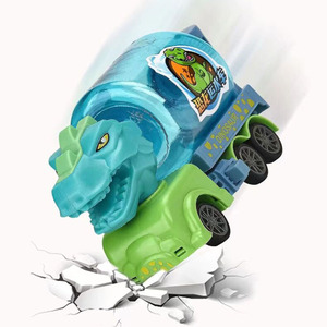 Intéressant dessin animé coulissant <span class=keywords><strong>dinosaure</strong></span> réservoir d'eau de voiture mettre des <span class=keywords><strong>bonbons</strong></span> et de l'eau jouet de <span class=keywords><strong>bonbons</strong></span> en plastique pour garçon cadeau - Product Image 2