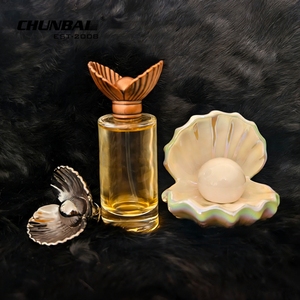 Flaconi da <span class=keywords><strong>Profumo</strong></span> Vuoti di Lusso in Vetro Artigianale con Logo Personalizzato, Tappo in Zama di Design Stile Vintage e Confezione - Product Image 2