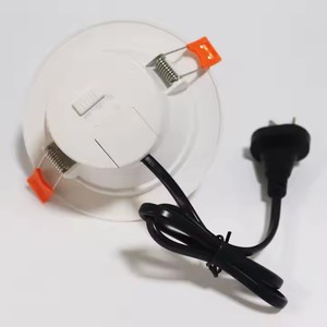 Lámpara de Techo <span class=keywords><strong>LED</strong></span> Tricolor Shingel, Aluminio Antideslumbrante, Ultrafina, para Interiores Comerciales, Hoteles y Oficinas, Diseño Redondo Empotrado - Product Image 2