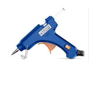 Pistola de pegamento termofusible JQ con boquilla de teflón de 7/16 pulgadas, eléctrica, para bricolaje, aplicación de pasta plástica, pistola de pegamento y barra de pegamento - Product Image 1