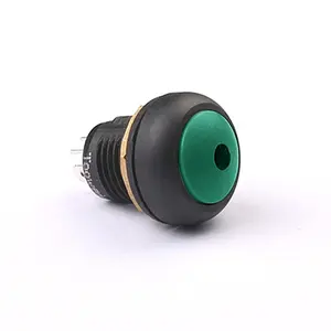 Toowei ip67 водонепроницаемый кнопочный переключатель с подсветкой, мини 12 мм пластиковые кнопочные переключатели со светодиодной подсветкой (красный)