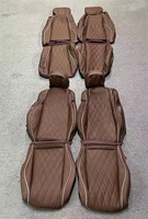 Wasserdichter Leder-Autositzbezug 2013-2014 für Toyota Highlander 5-7 Sitzer Sets