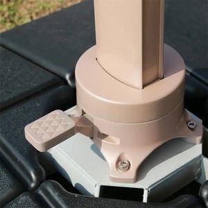 <span class=keywords><strong>Parasol</strong></span> de terrasse moderne à LED 3x3m, style romain, pour cour et jardin, avec mât en aluminium, livraison rapide - Product Image 5