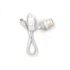 Hagood 1.8m cáp điện dẫn bóng đèn ổ cắm E27 mặt dây đèn chủ với euus cắm & 303 chuyển đổi vít phong cách hộ gia đình treo đèn - Product Image 2