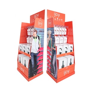 Tùy Chỉnh Tai Nghe Loa Hiển Thị Các Tông Kệ Với Móc Hai Mặt Truy Cập Hiển Thị Hộp Thiết Bị Điện Tử Sóng Hiển Thị Đứng - Product Image 5