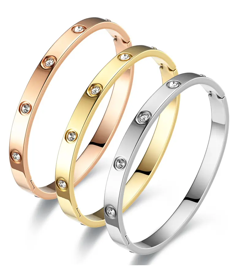 Couples Bangles P143 Custom Wholesale Hologram OEM Wristband Bracelets