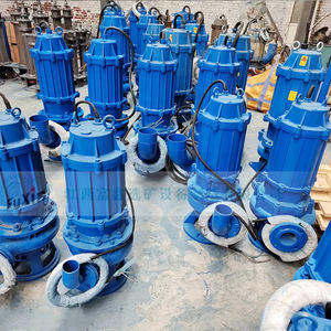 Centrifugal Submersible Slurry <b>Pump</b> High Chromium Alloy Impeller 6m <b>Suction</b> Head Flange Connection Electric Three Phase Motor - Product Image 1