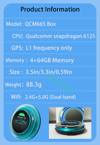 <span class=keywords><strong>Applepie</strong></span> Pro <span class=keywords><strong>CarPlay</strong></span> Ai Box Android 13 4G + 64G ไร้สาย APP-Le รถเล่นแอนดรอยด์มัลติมีเดียอัตโนมัติกล่องวิเศษเครื่องเล่นแอป - Product Image 5
