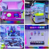 Machine de Jeu d'Arcade à Monnayeur Double Siège Extra-Large Naughty Dog Premium Plush Dolls Claw Machine