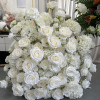 IFG mariage floral fournissant 2ft hauteur arrangement de fleurs de sol blanc pour la décoration de scène