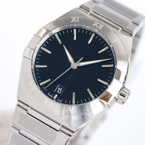 Reloj de Negocios de Lujo Original de Alta Calidad para Hombre, Resistente al Agua, con Calendario, Reloj Mecánico de Acero Inoxidable para Hombre Omegaes - Product Image 3