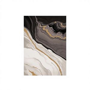 Alfombra Turca Tejida Moderna con Diseño Geométrico Abstracto Heritagea, PP Termosellado, PES de 11 mm, Pelo Corto, Multicolor, Antideslizante y Ecológica - Product Image 1