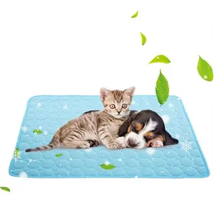 Hot Selling New Arrival Washable Dog Cooling Breathable Pet Self Cooling Pad Blanket For Pet With Factory Direct Sale Price