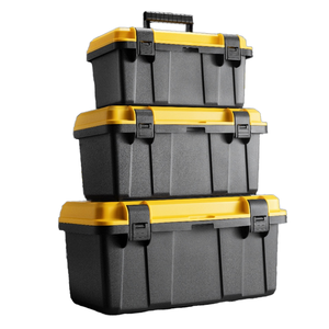 Realida nhiệm vụ nặng nề nhựa lưu trữ hộp công cụ phần cứng lưu trữ hộp nhựa vuông với nắp - Product Image 1