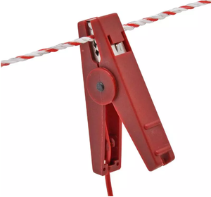 Recinzione elettrica che collega la Clip del coccodrillo della recinzione dell'azienda agricola del cavo - Product Image 1