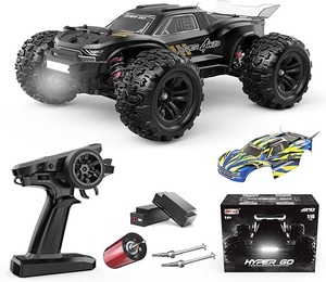 HYPER GO H16BM 1/16 4WD RTR Auto RC sin Escobillas, Motor 2845 4200KV, ESC 45A, 42MPH, Camioneta Monstruo Todoterreno <span class=keywords><strong>de</strong></span> Alta Velocidad - Product Image 1