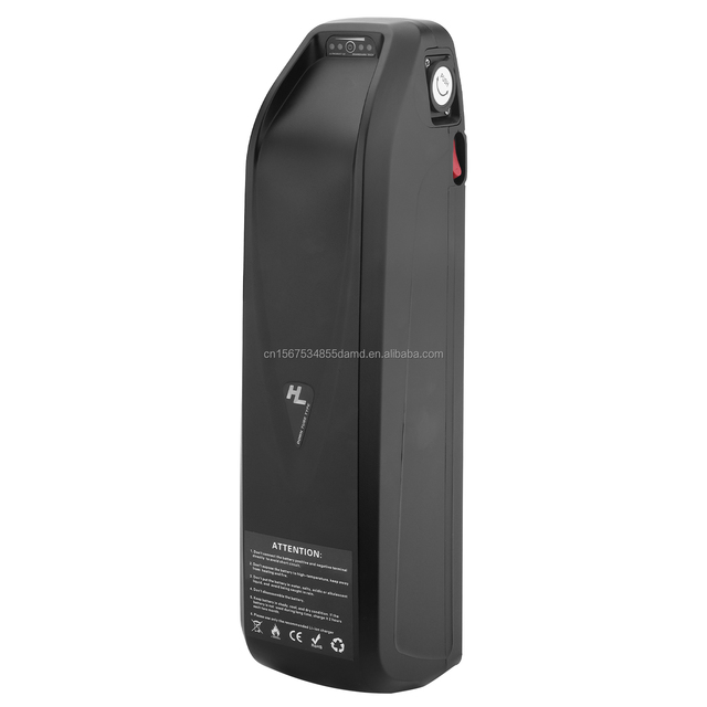 Electric Scooter & Bike Rear Rack Down Tube 48V 13Ah 624Wh Lithium Ion Battery for E-Bike