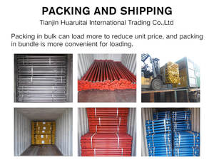 Công nghiệp sức mạnh thép giàn giáo đạo cụ Q235 mạ kẽm đẩy kéo jack cho bên ngoài <span class=keywords><strong>shoring</strong></span> và ván khuôn ứng dụng - Product Image 4