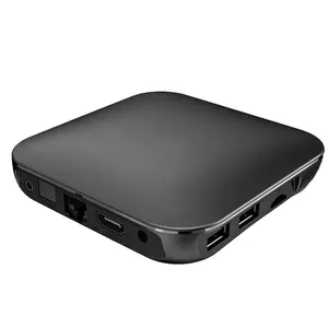 Nível superior Android 9.0 Caixa de TV X3 4GB RAM/32GB ROM S905X2 4K Amlogic Quad core A53 Decodificação dual wi-fi inteligente OTT box