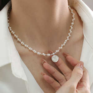 Collar de Perlas Naturales de Diseño Francés WENCHI para Mujer, 450g (0.45kg) - Product Image 4