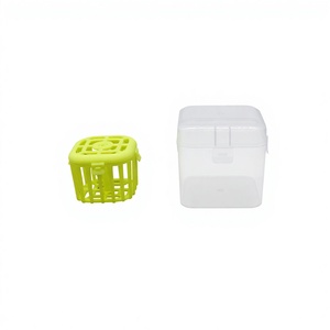 Boîtes de rangement carrées transparentes en PP rigide de qualité alimentaire certifiées ISO9001 pour la pêche et l'usage domestique - Product Image 1