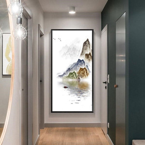 Produttore professionale Hotel progetto moderno pittura astratta cina paesaggio Artwork parete interna Art House pittura - Product Image 4