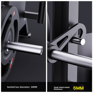 Duurzame commerciële fitnessapparatuur, cross-training, multifunctionele kabelcrossover, hoog-laag katrol, power squat rack machine voor - Product Image 5