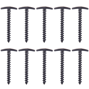 Piquets de tente à visser <span class=keywords><strong>pour</strong></span> le camping en extérieur, clous de sol <span class=keywords><strong>pour</strong></span> la randonnée, accessoires de tente coupe-vent - Product Image 1