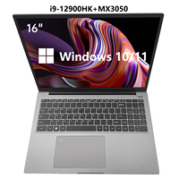 Gaming Laptop Intel Core I5/i7/i9 16'' 8GB/16GB/32GB SSD 1TB/2TB Windows 10/11 UK Plug Fingerprint Unlock 90Hz