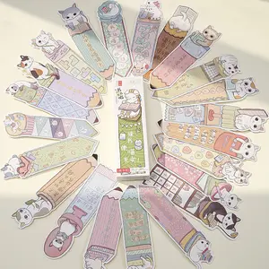 Zeecan Lovely Animals Bookmark Paper Cartoon Animals Bookmark Book Reading Maker Page Paper Bookmarks