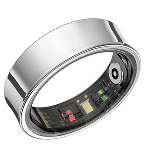 Anillo Inteligente Impermeable R09 con Diseño Cómodo en Forma de Arco, Monitor de Frecuencia Cardíaca, Temperatura Corporal, Registro de Salud con IA, Rastreador de Bienestar para Hombres y Mujeres - Product Image 5