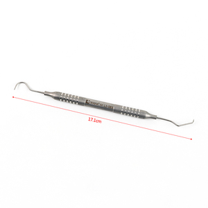Juego de 3 Instrumentos Dentales Manuales con Empuñadura Ergonómica, Certificación CE, Espejo Bucal, Sonda Exploradora y Hisopo de Algodón para Diagnóstico Básico - Product Image 6