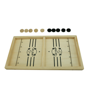 <strong>Ready</strong> to Ship Wooden Sling Shot Puck Table Party Board <strong>Game</strong> <strong>Set</strong> Fast Sling Puck <strong>Game</strong> - Product Image 1