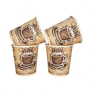 Vasos de Papel Recubiertos de Agua de 16 oz, Compostables y Ecológicos, de 8 oz, 9 oz y 10 oz, en Paquetes al por Mayor para Máquinas Expendedoras de Té y Café - Product Image 2