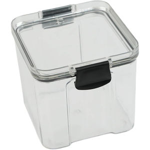 Airtight Stackable <b>Kitchen</b> <b>Storage</b> Container Organizer with Lid Spaghetti Spice Candy Cookie Biscuit Plastic <b>Jars</b> Canister - Product Image 4