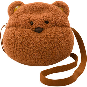Kawaii-Bolso escolar de peluche de conejo, oso, Tigre, cerdo, tamaño grande - Product Image 5