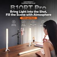 Baguette lumineuse portative pour le cou, lumière douce sculptante pour maquillage, selfie, contouring, éclaircissement, beauté, vlog et photographie
