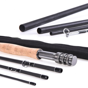 <span class=keywords><strong>Caña</strong></span> de pescar con mosca, <span class=keywords><strong>caña</strong></span> de pescar con mosca de alto carbono, 9ft 4/5 #5/6 #6/7 #7/8 #30t, venta al por mayor - Product Image 5