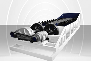 מכונת שטיפת חול ספירלית למחצבה, מכונת שטיפת חול מינרלי, ציוד שטיפה ספירלי - Product Image 6