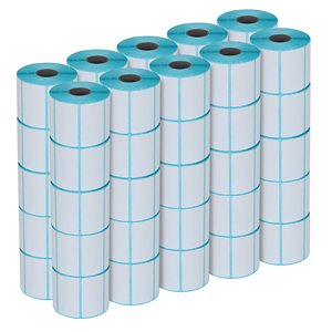 40x30 感熱ラベル 熱感性長方形 自己粘着性接着剤 インプレソラ・テルミカ 40*30 配送用ラベル - Product Image 4