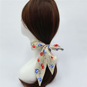 <span class=keywords><strong>Tarot</strong></span> Element Bloemenprint Dames Handtassen Sjaal Klein lint Haarsjaal - Product Image 5