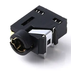 PJ-362 3.5mm Audio Socket 6pin Right Angle DIP Type for Smart Speaker SJ-43514